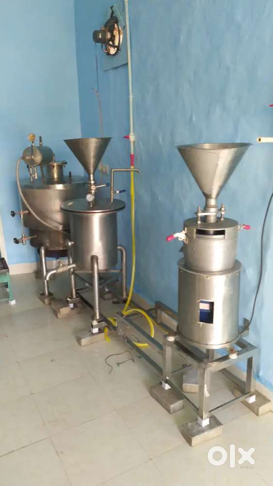 Soya paneer plant  ss body