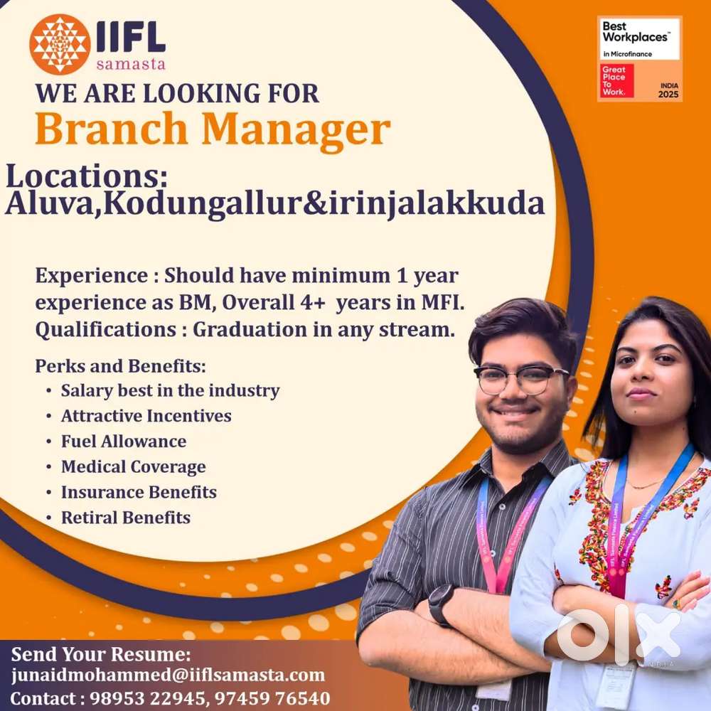 Looking for a manager in microfinance company