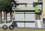 10 DECIBEL Land plus house 2 floor plus godown sell