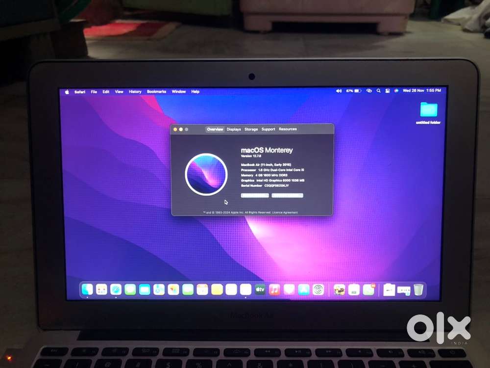 MacBook Air Early 2015 11 Inch