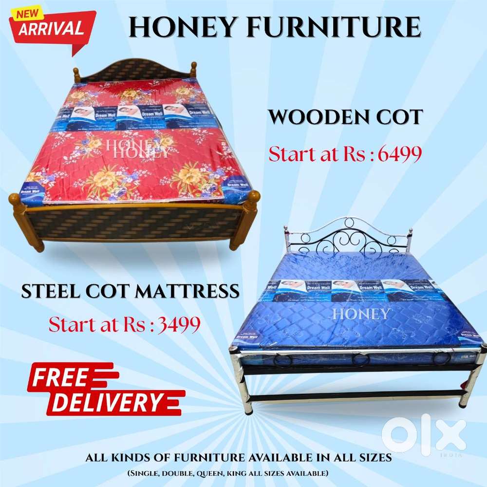 Sleep Better with Strong Cots-Steel Cot ,Wooden Cot,Bunker,Folding Bed