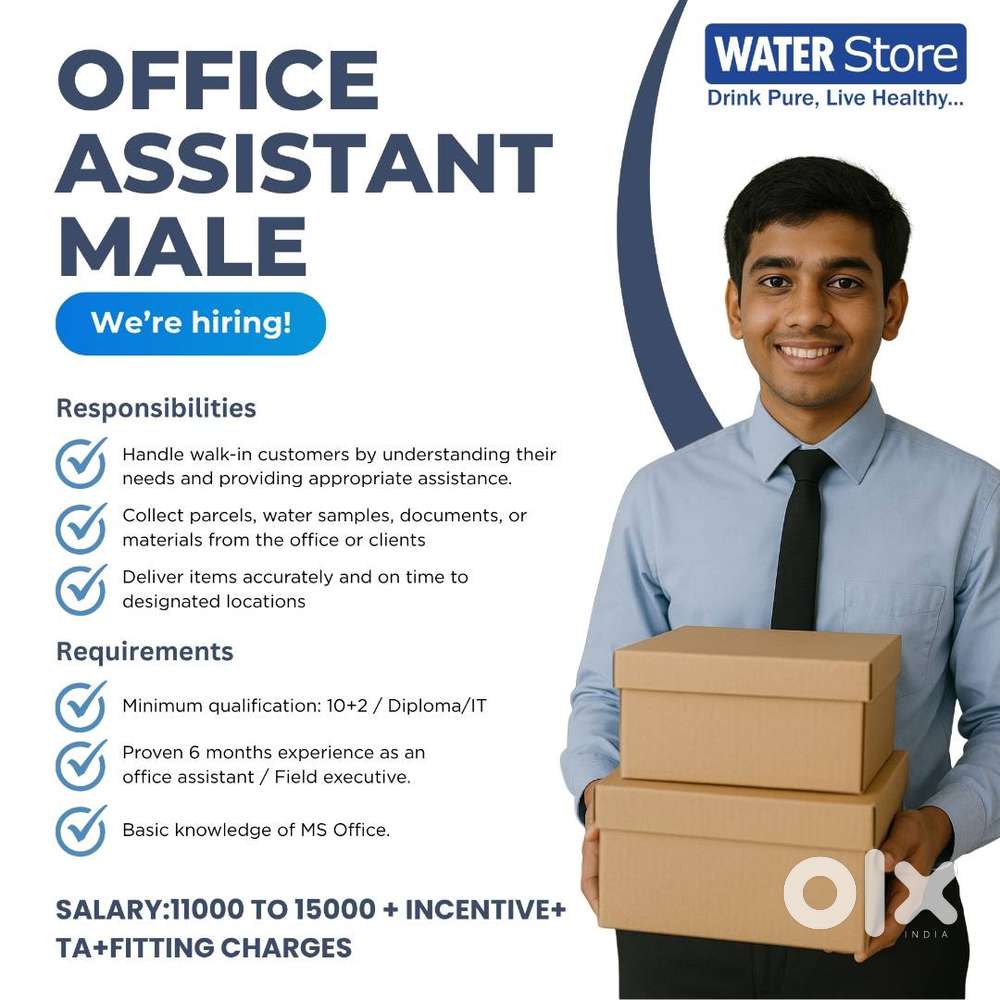 Office Assistant – Water Store