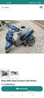3 wheeler attachment for jupiter