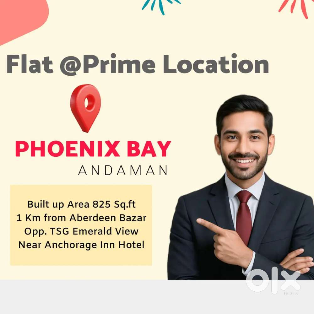 Flat for sale at Phoenix Bay, Port Blair