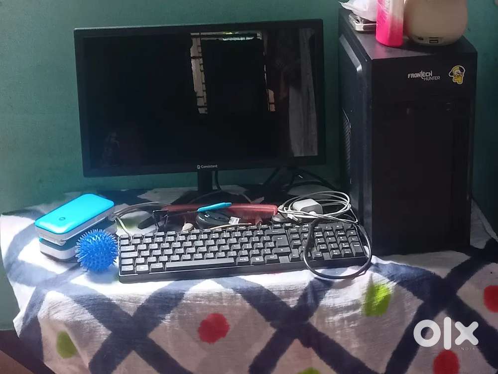 Consitent monitor with i5 3rd gen 8gb ram 256+120 storage gt 730 DDR3