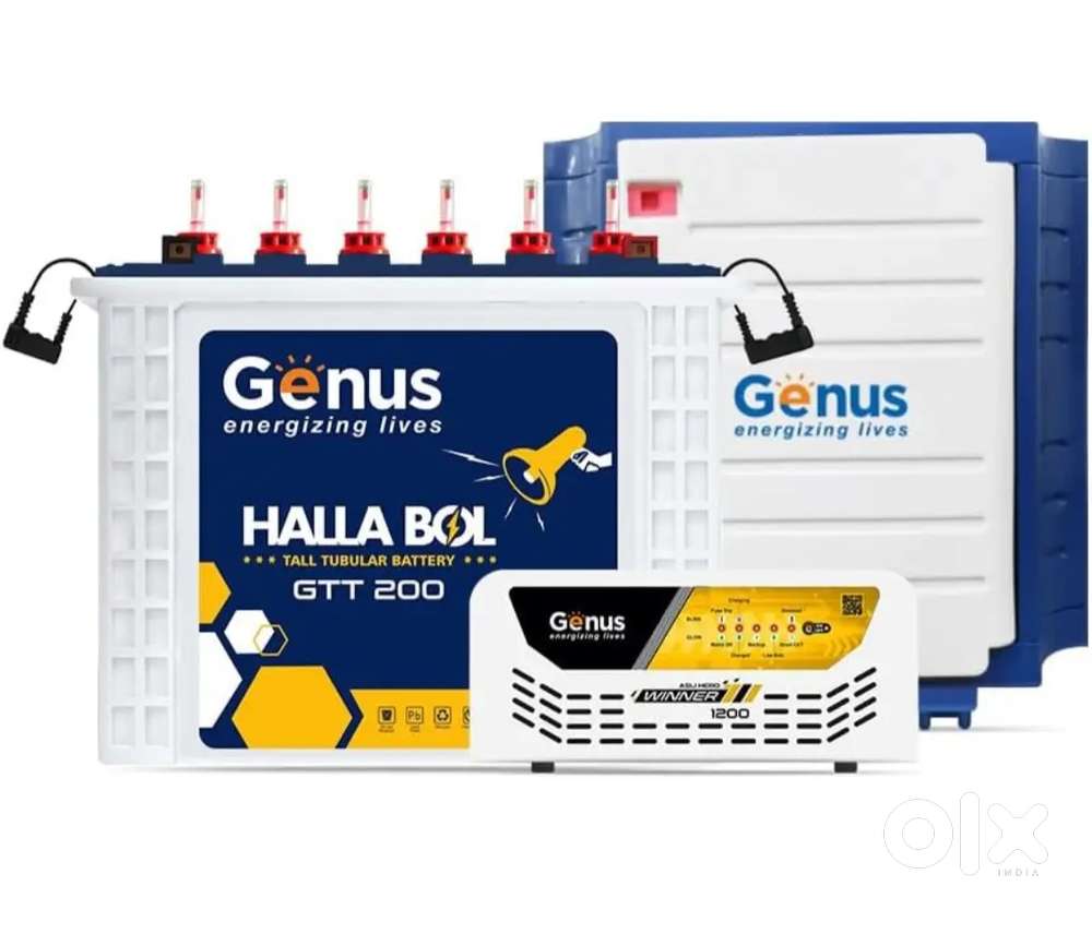 Inverter Combo 1 year used with bill and warrany for sale