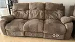 3+2+1 Recliner Sofa Set – Needs Minor Cushion Fix – Great Deal!