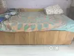 3.5x6 feet storage box bed