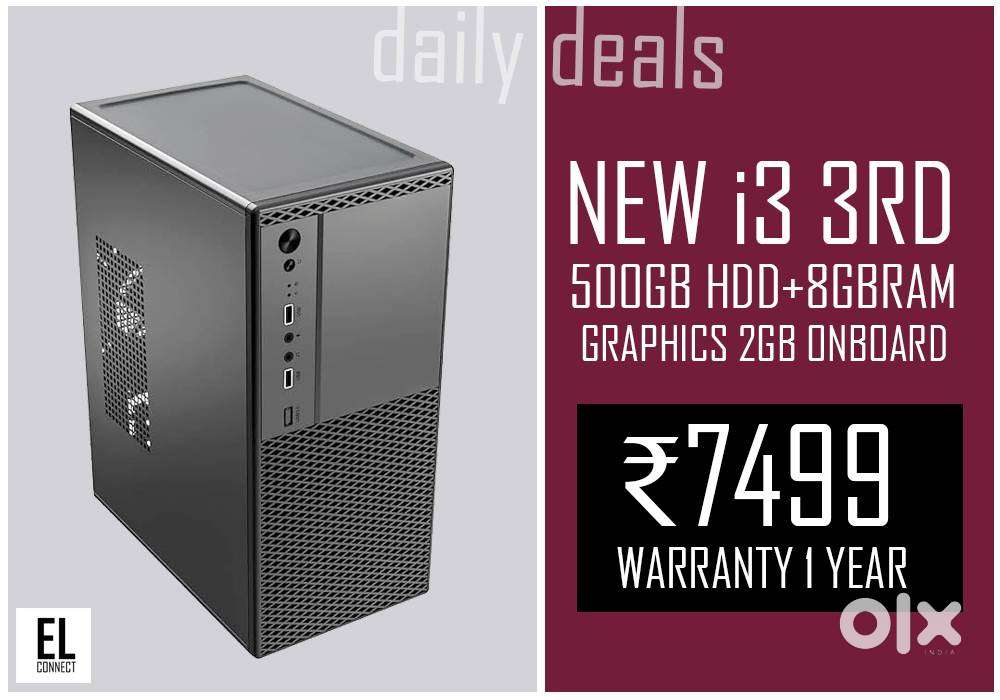 COMPUTER CPU  NEW   1 YEAR WARRANTY  DESKTOP PC