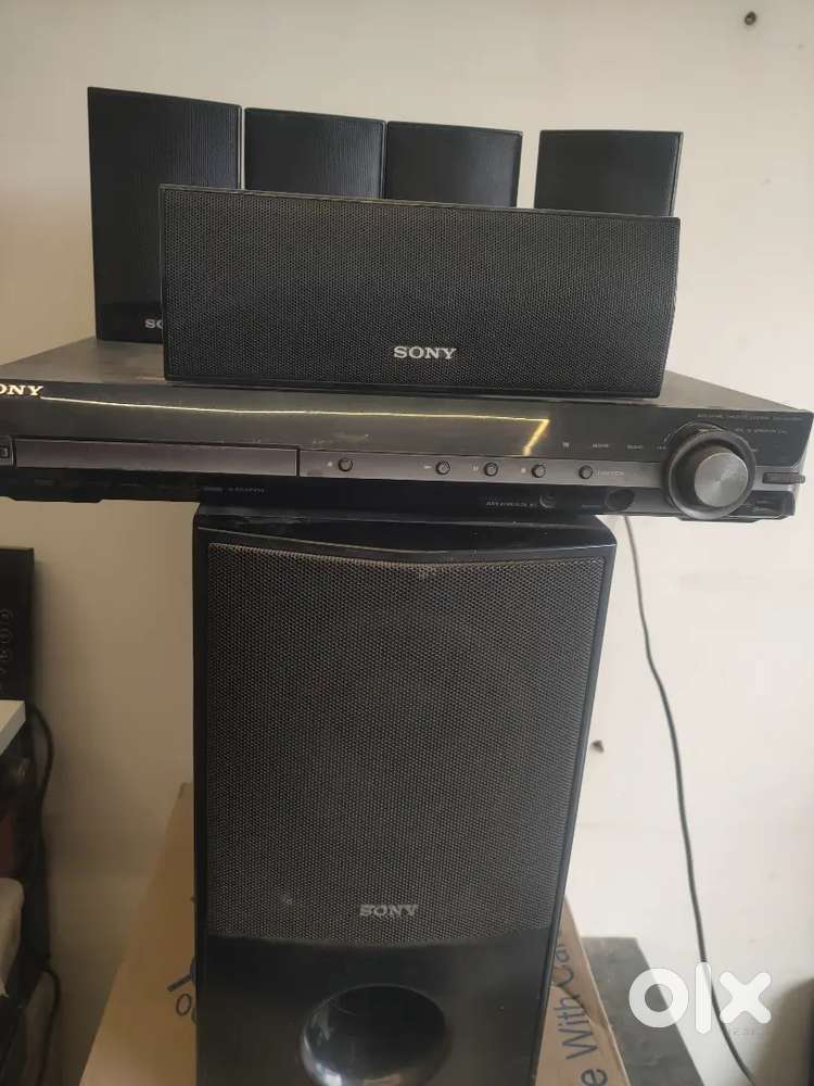 Sony 5.1 DAV DZ 340k  5.1 Home theatre BT aux radio and usb working