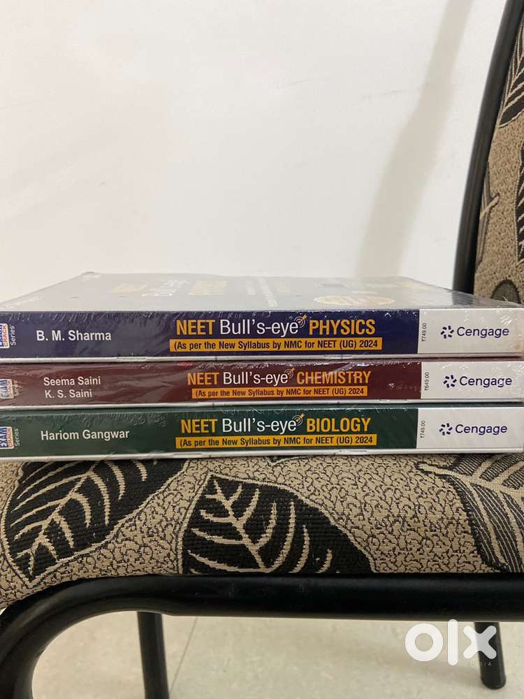 NEET Bull’s-eye - CHEMISTRY, BIOLOGY, PHYSICS (2024 edition)