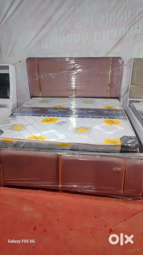 Fabiya furniture house double bed king size 6x6 box wala sector 78 noi
