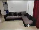 L shaped sofa