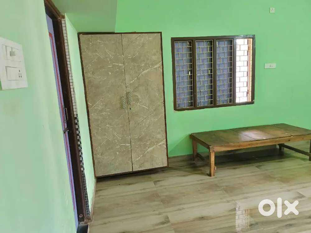 1big room with bathroom attached with a big kitchen