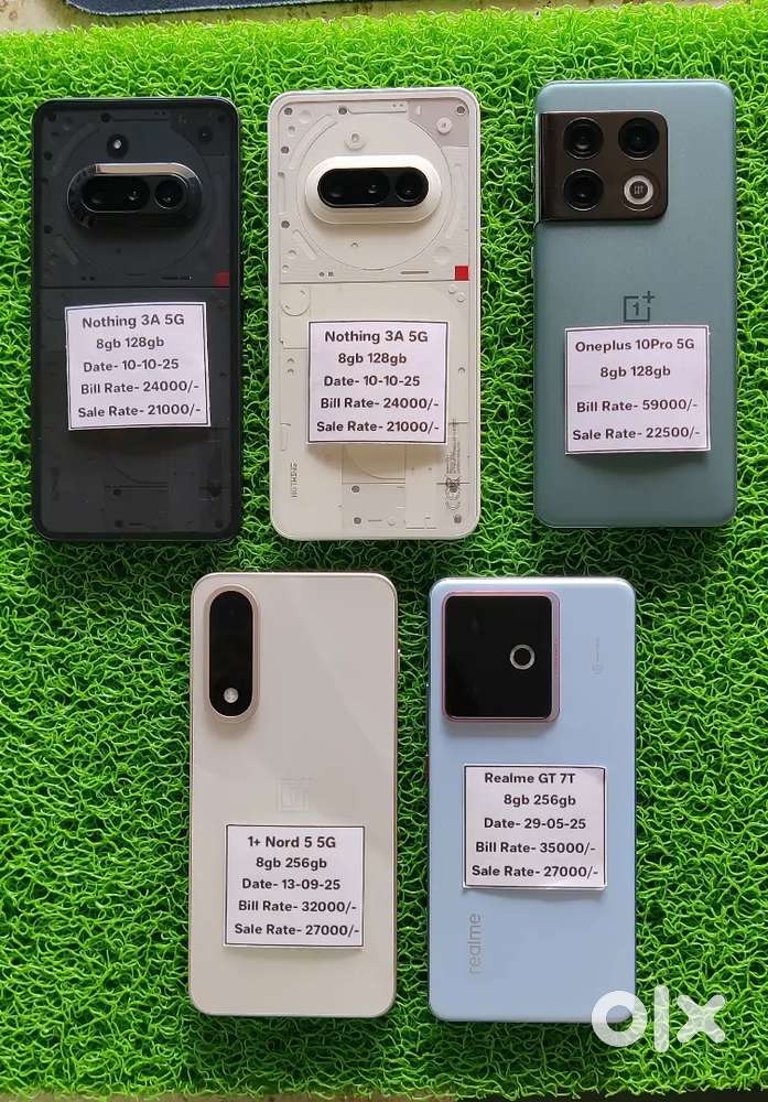 All Brand New Mobiles With Box Charger