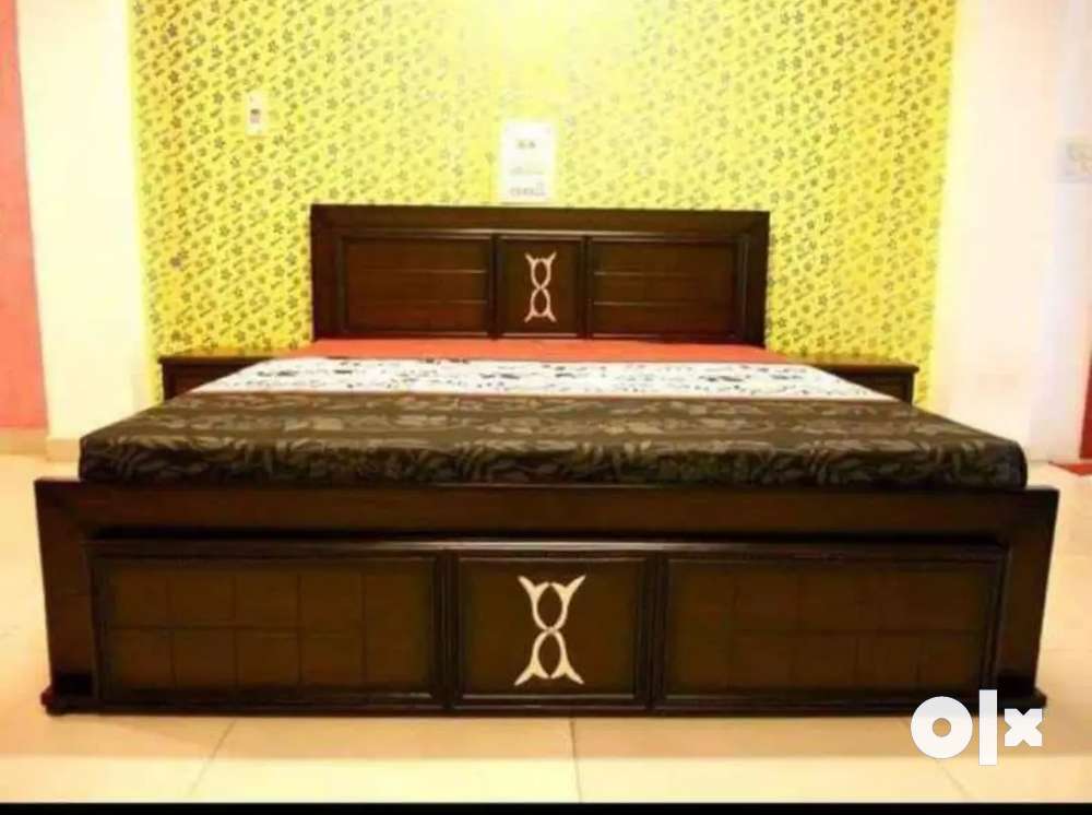 King size with out storage bed affordable price