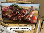 32inch brand new smart Android led tv 1 year  warranty