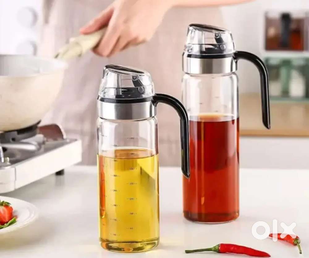 2 Glass oil 550ml can auto opening