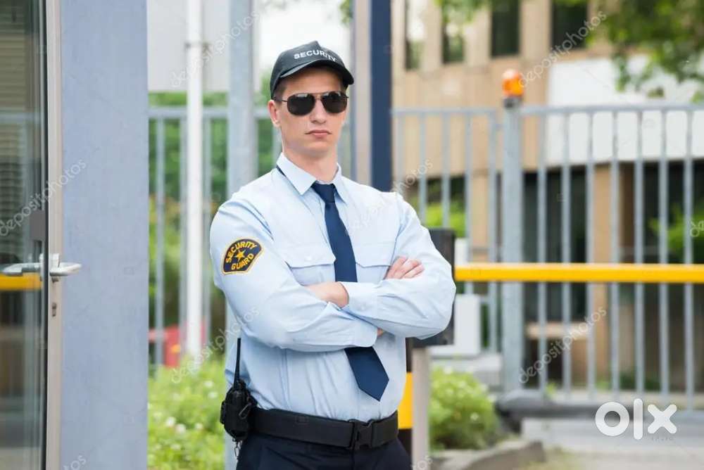 company need security guard  m/f