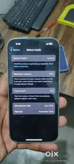 15 and no damages on phone in this time have 3 month warranty