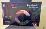 43 inch smart android frameless led tv with 600 channel free in tv