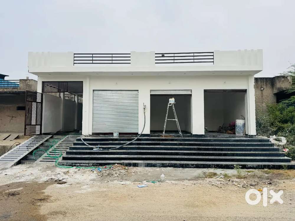 Newly Built Property on 60 Ft Main Road – 2BHK + 2Shops for Rent