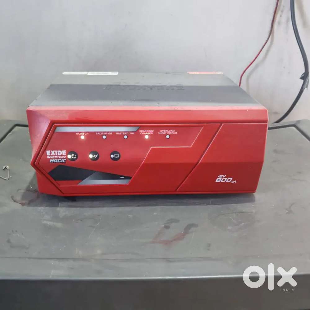 Exide Inverter + Exide InvaMaster Battery+Trolley cover for 12000 Only