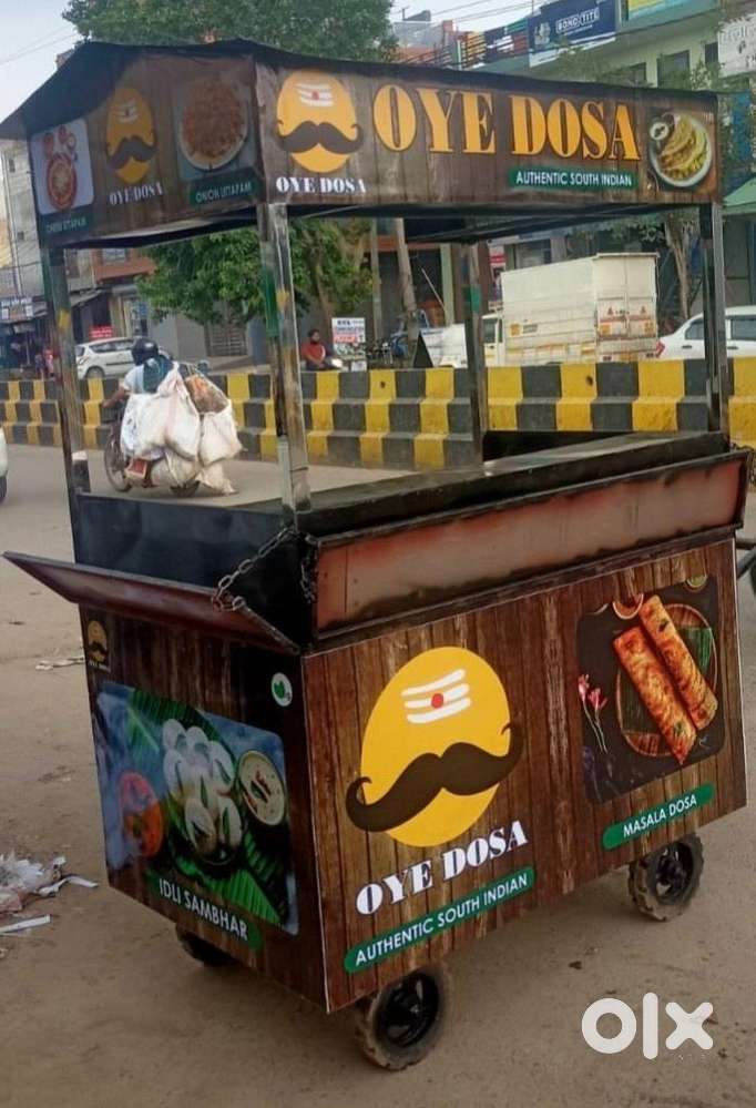 Brand New Brown & Black  Premium food cart manufacturer