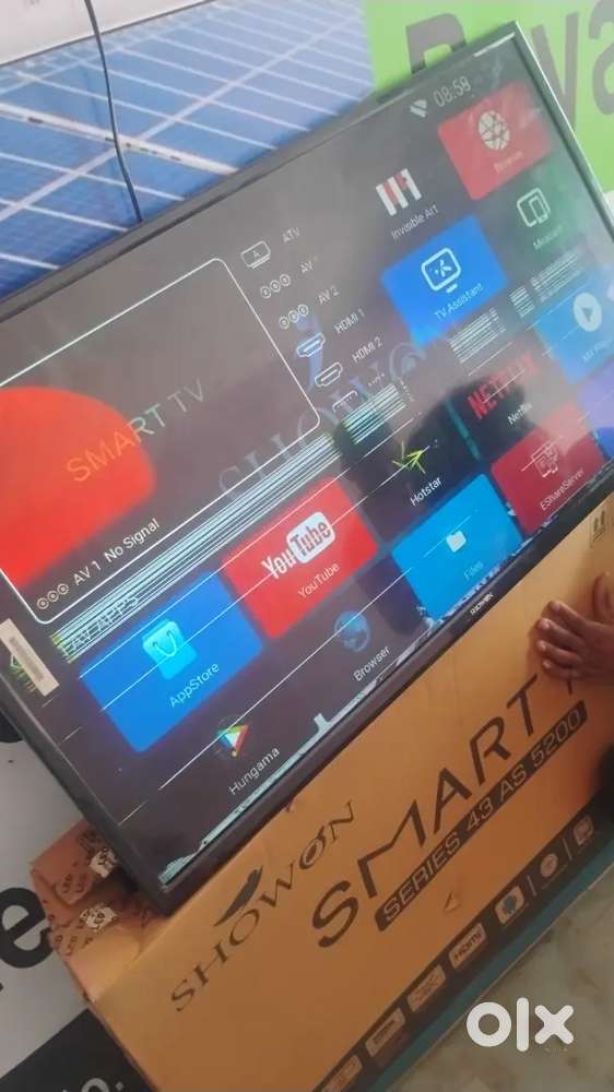 Lcd tv bechna hai screen me line aa rahi hai jo sudharwa sake le skta