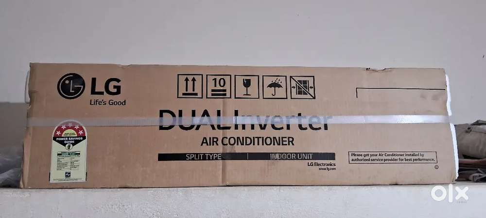 LG 5star 1ton ac new box piese