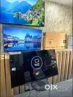 NEW 43 ANDROID SMART LED TV SOUNDBAR BUILT-IN # BILL WARRANTY