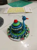 Quilled Peacock Showpiece
