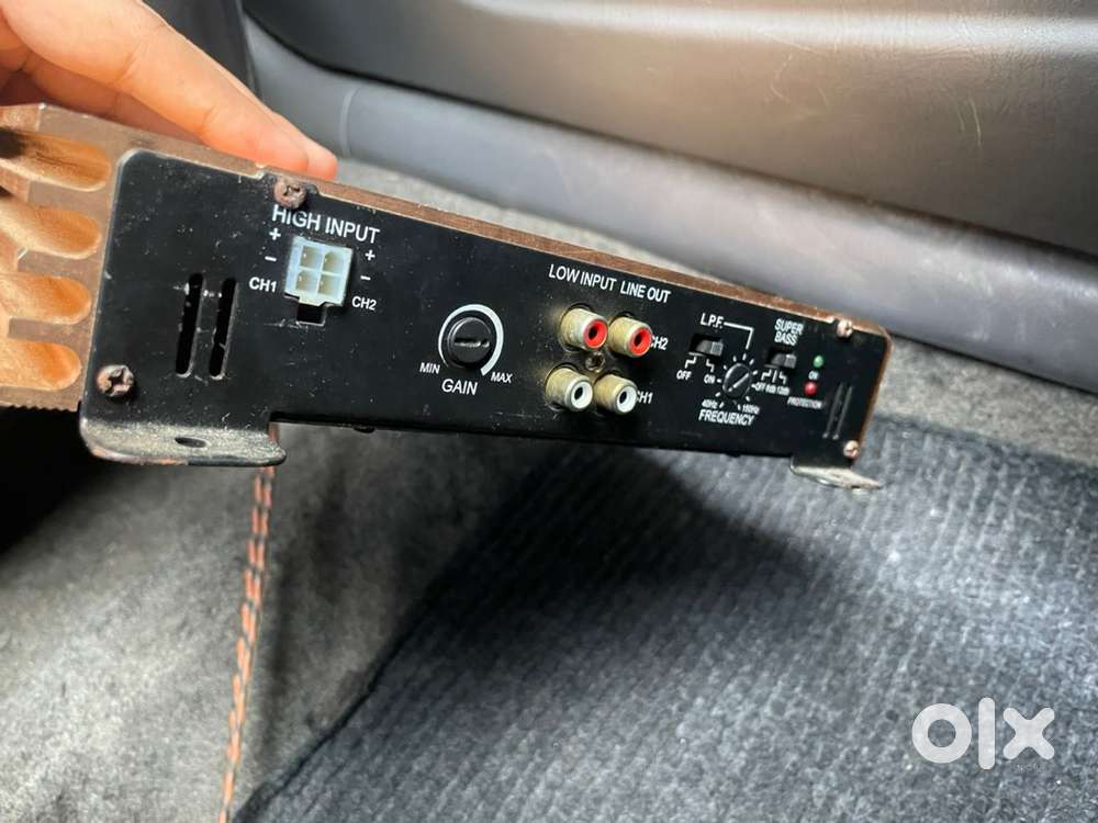 Subwoofer + 2ch amplifier