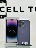 Iphone 14Pro 128GB Purpal Colour 100% Battery & 100% Condition Full Ki