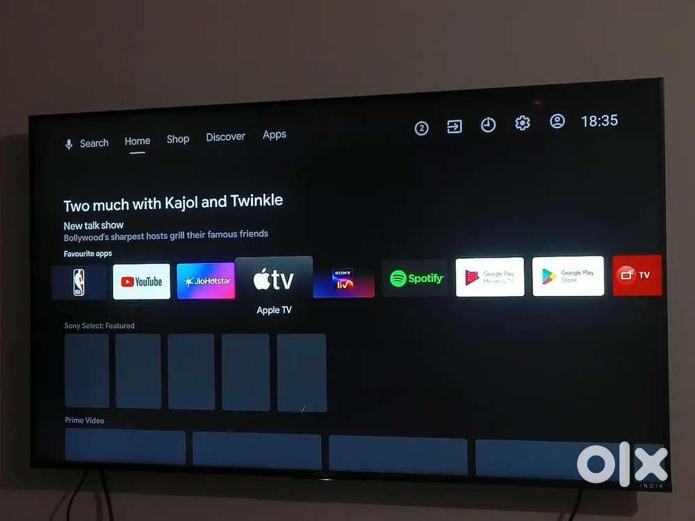 55 Inch Sony Bravia 4KGB ATV3