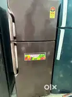 Double door fridge with warranty and good condition