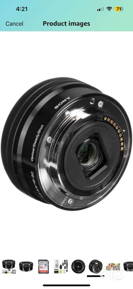 Sony lens 18-50mm 3.5