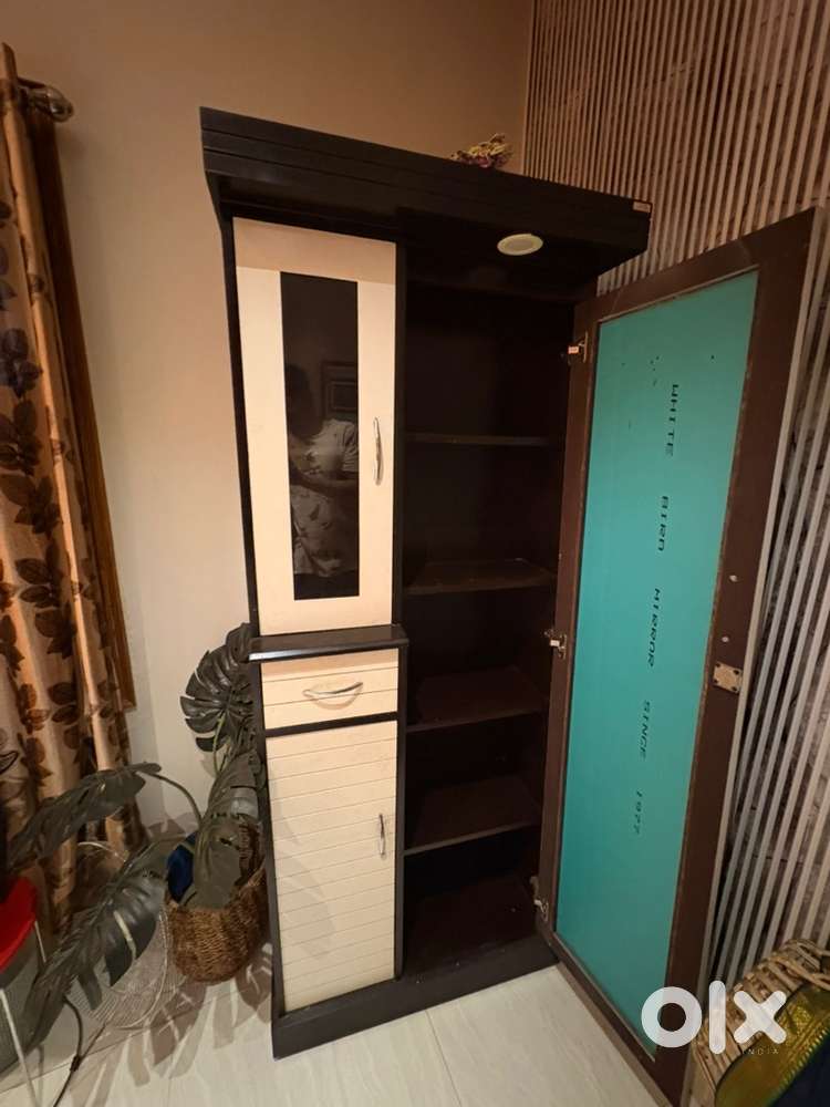 Elegant Dressing Table with Storage Cabinets