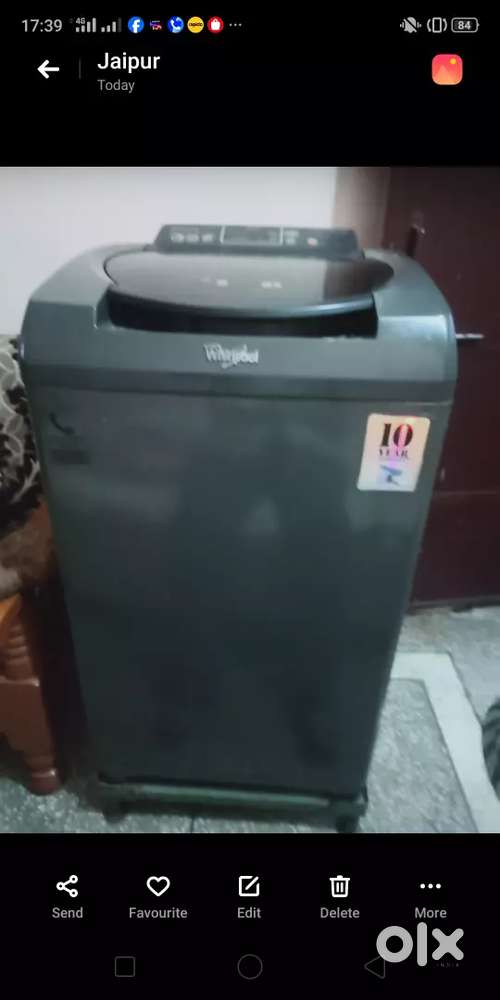 Whirlpool washing maching 6.2 kg Full Automatic