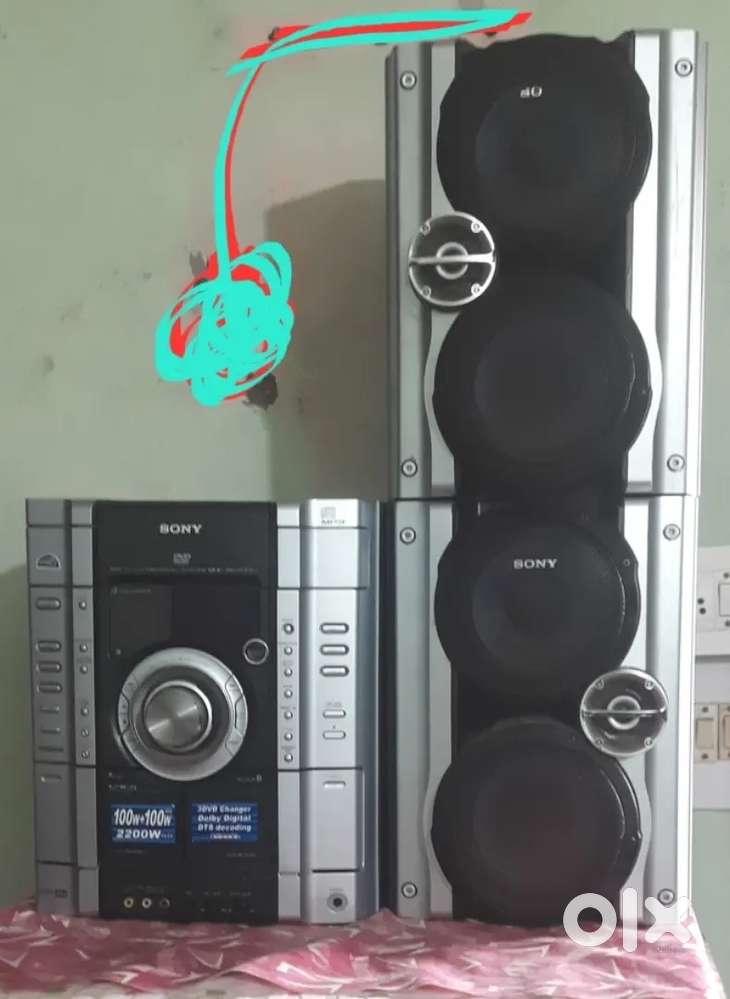 Sony Music Video DVD 3cd Changer Hi Fi Sistem