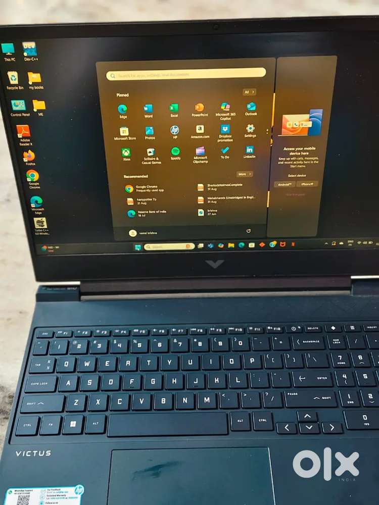 Hp victus Gaming laptop
