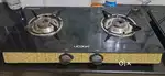 Gas stove glass top