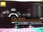 Nikkon D5300 with Dual Lens Kit and additionally 35mm Prime lens
