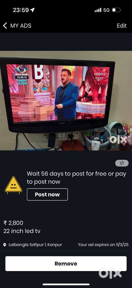 22inch ledtv