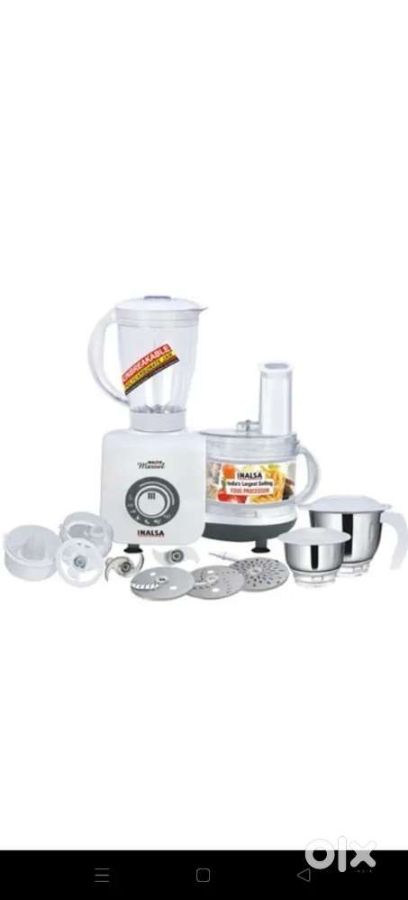 Sell 2 Mixer Grinders + Food processor urgently as we are shifting out