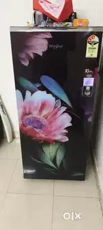 Whirlpool 8 months old 200 litre refrigerator in mint condition
