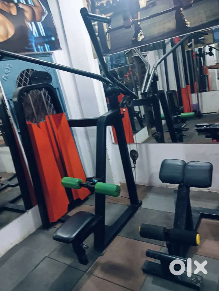 Full setup gym running.