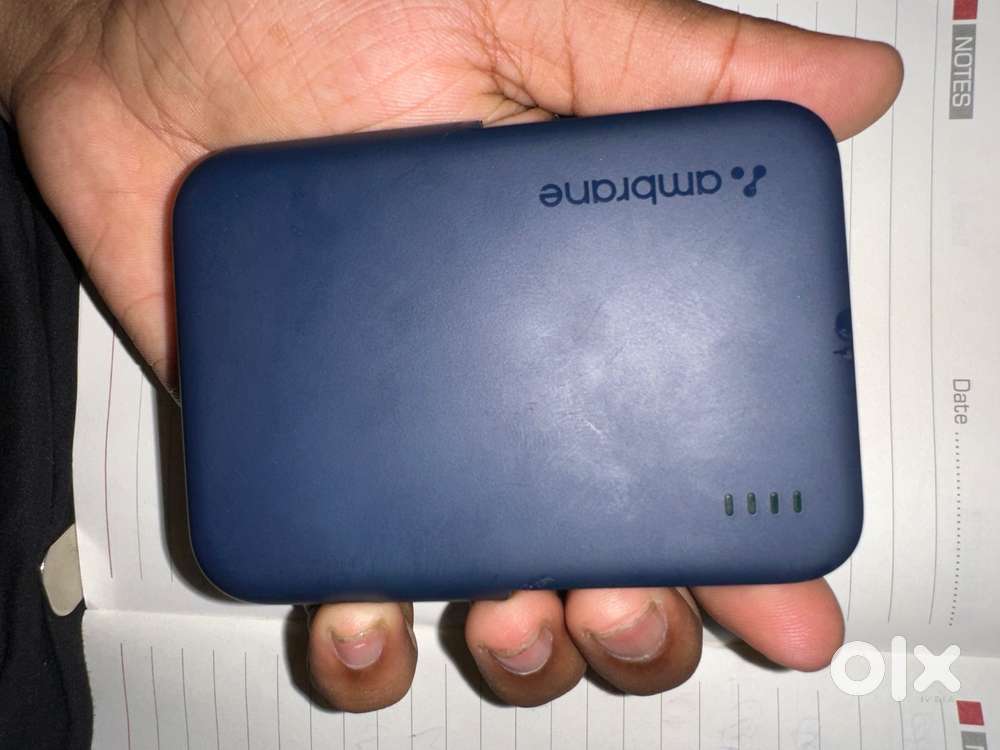 Ambrance Powerbank 10000 mAh 2-3 Month Used ₹ 1299/-