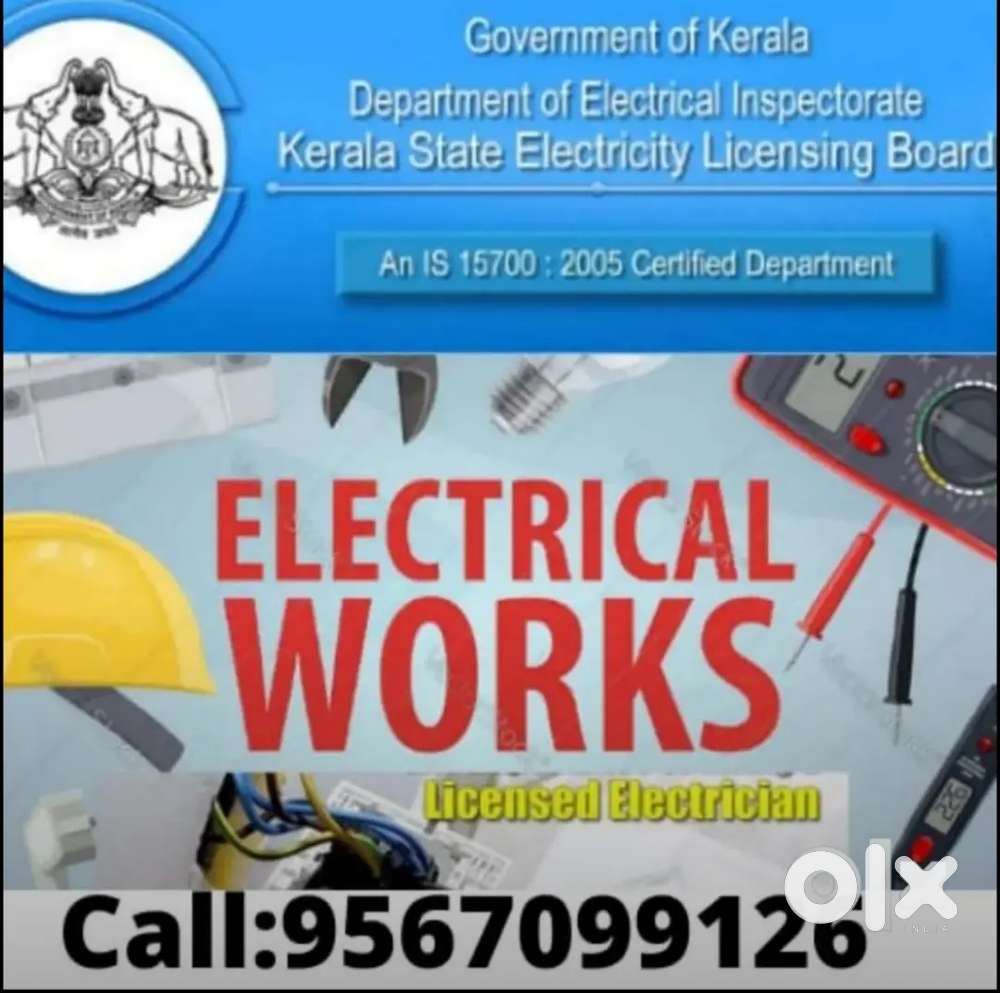 All types of electrical plumbing and cctv works