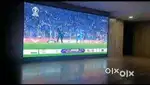 Buy New 300 Inch 4K Projector Watch TV Movies Cricket on Big Screen